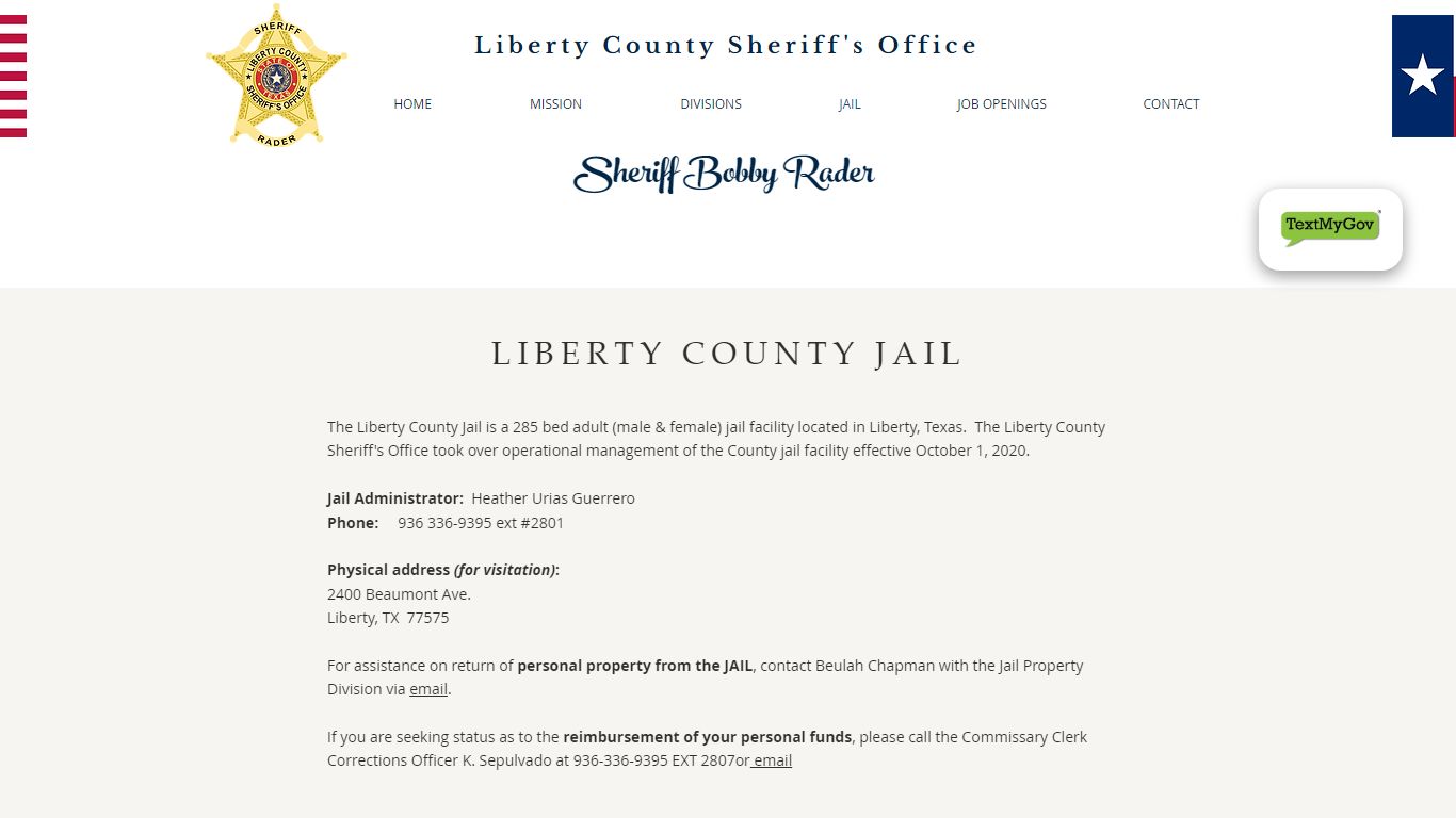 JAIL - LCSO