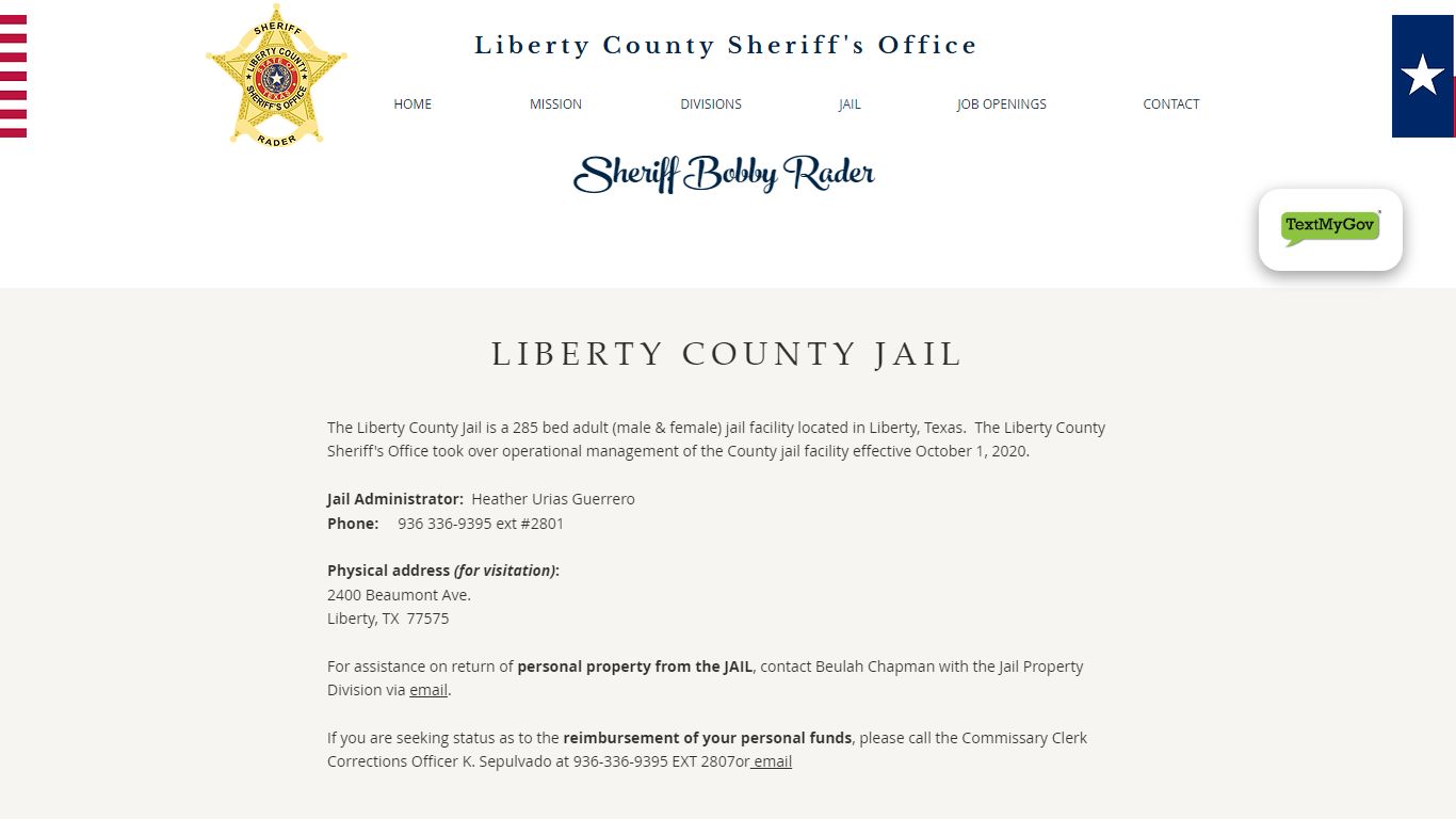 JAIL - LCSO